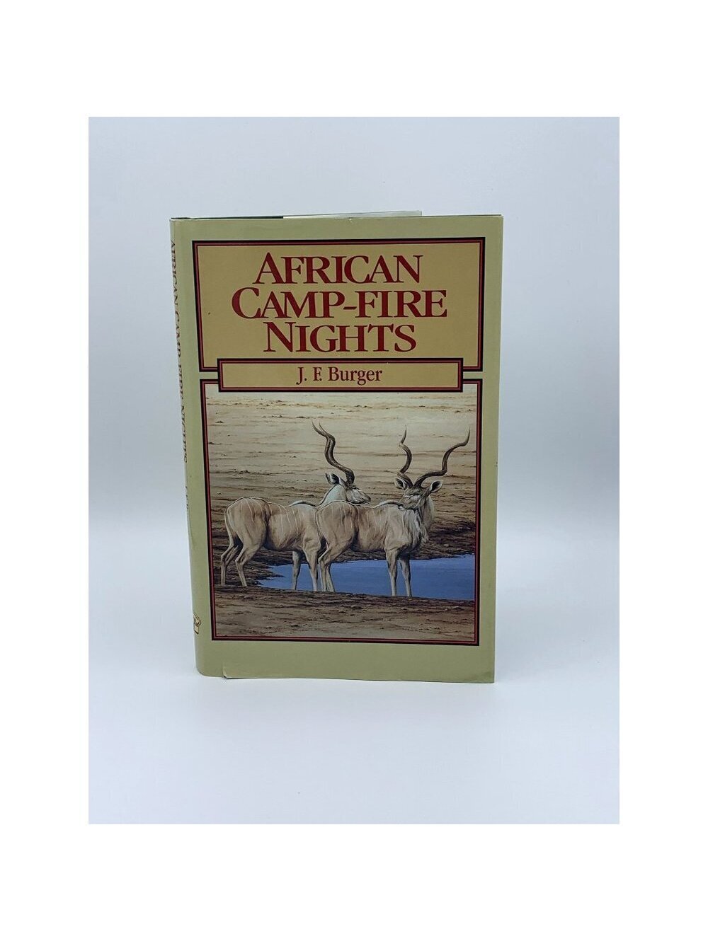 African Camp-Fire Nights JF Burger 1993 1st Printing HC